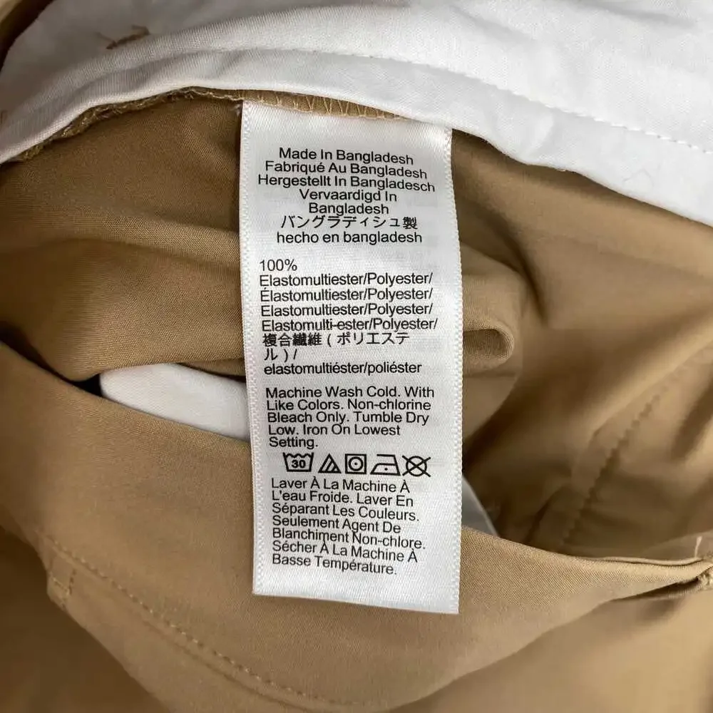 J. Crew Tan Slim Fit Khakis | Men’s Regular 33 Polyester